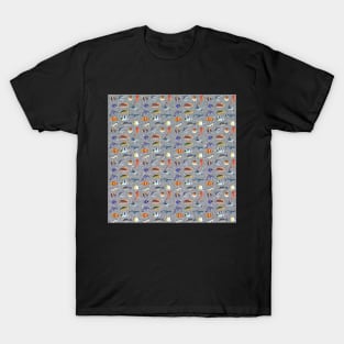 Fish Pattern T-Shirt